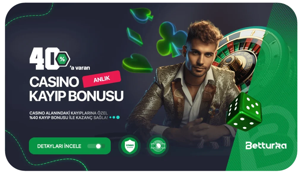 %40 Casino Bonusu