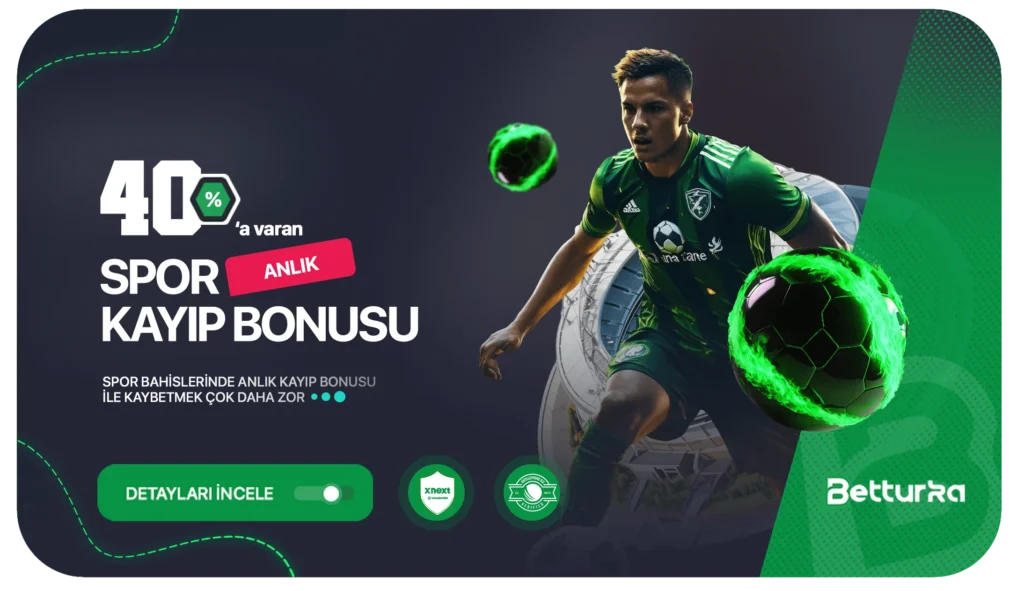 %40 Spor Bonusu